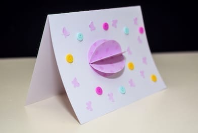 3d easter egg card