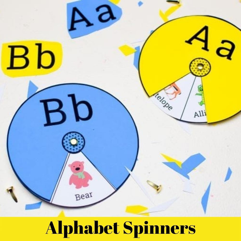 Alphabet Spinners