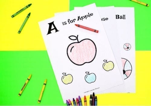 alphabet colouring sheets a-z