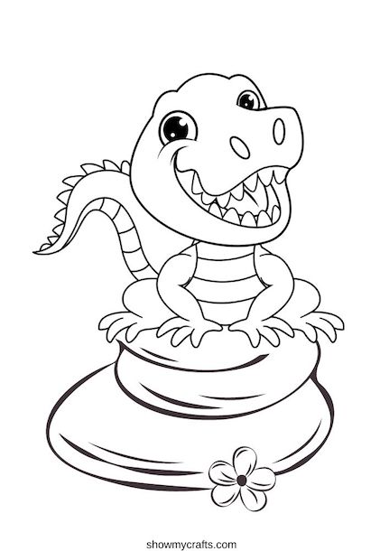 Alligator colouring pages