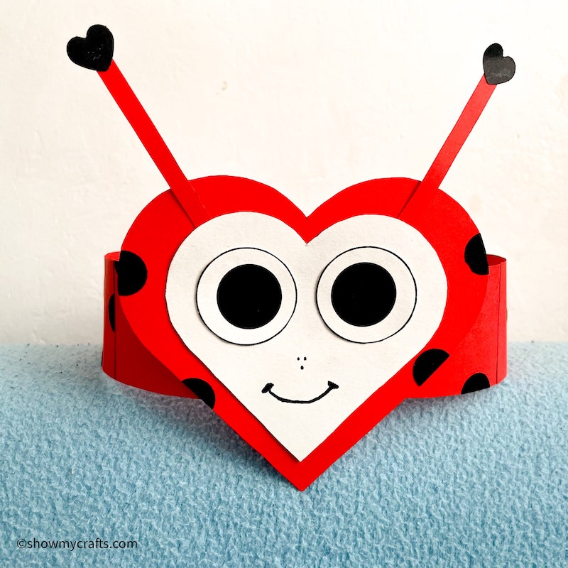 Ladybird Headband Kids Craft (Free Printable Template) Ladybird Headband Kids Craft (Free Printable Template)